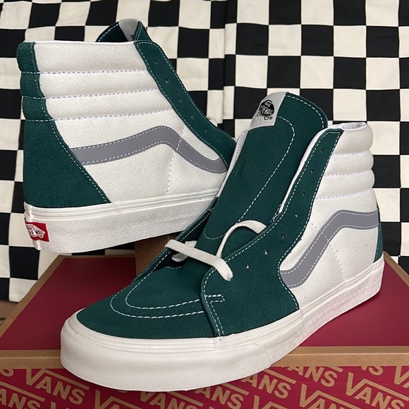 Vans Men’s Sk8-Hi Retro Sport Bistro Green Men’s sneakers - Picture 9 of 16